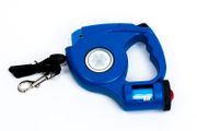 Retractable Dog Lead (LED Torch &amp; Dog Waste Bags)