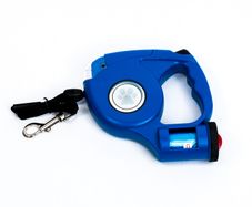 Retractable Dog Lead (LED Torch & Dog Waste Bags)