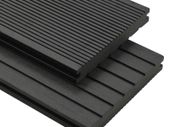 WPC Solid Decking Boards with Accessories 30 m(sqr) 2.2 m Black