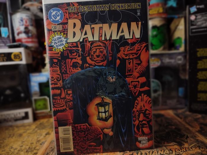 Batman ! Issue #530 ! The Deadman Connection Glow-in-the-Dark Variant Cover ! 1996 ! by DC Comics !