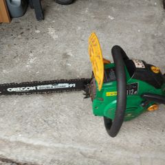 Gardenline GLPC 430 Oregon Double Guard Petrol Chainsaw Model 1E41F, not tested, in very good cosmetic condition