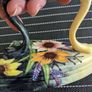 Hand painted Ceramic Iron by Old Tipton Wave Image 2