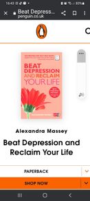 Beat Depression and Reclaim Your Life by Alexandra Massey