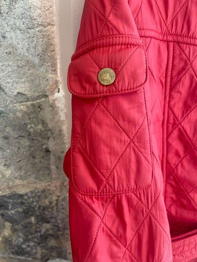 Ladies red Barber jacket sixe 10