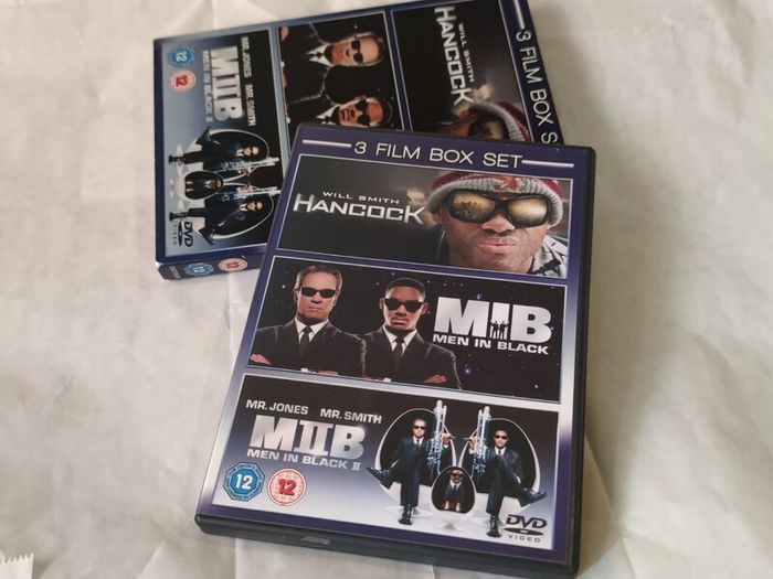 Men in Black 1 & 2 and Hancock Dvd Boxset