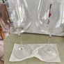 Set Of 2  Galway Crystal Solus Goblet   Large Red Wine Glasses. Image 2