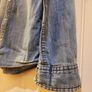 Pretty Green Embroidered Bird Vintage Denim Shirt with Pearl Effect Buttons XS Rare Image 6