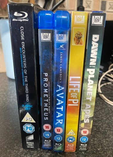 Sci-Fi & Adventure Blu-ray Bundle (5 Blockbuster Movies)