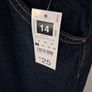 Barrell leg Jeans size 14 new Image 3
