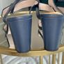 Ladies Navy Block Heel Sandals by Carvela Image 10