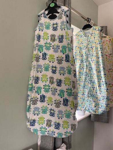 Grobags and sleepsuits