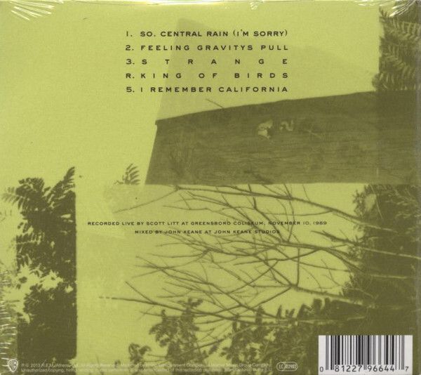 R.E.M. - Live in Greeboro - 5 Track CD plus Tour Badge