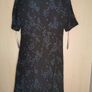 JIGSAW silk black floral dress UK 12 Image 2