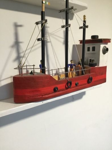 Model Fishing Trawler Boat