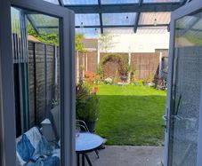 French doors made to fit custom double or tripple glazed
