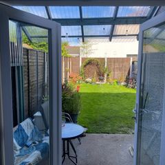 French doors made to fit custom double or tripple glazed