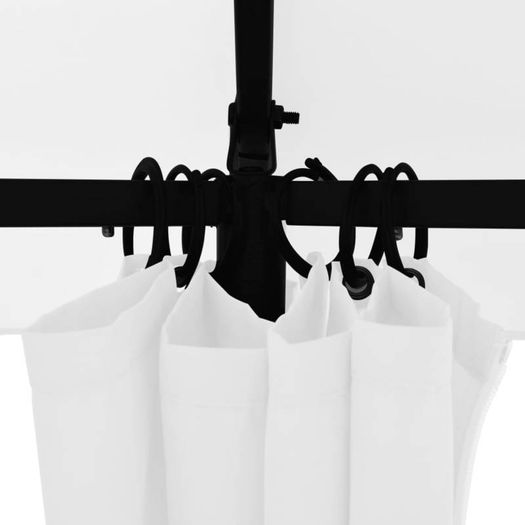 Garden Marquee with Curtains 360x312x265 cm White 180 g/sqm