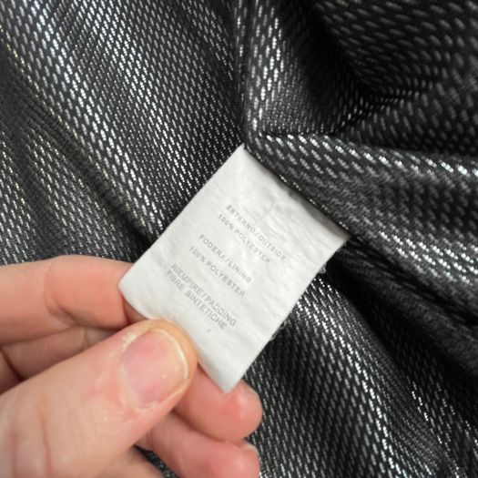 Rare Mammut XC OSLabelproject Jacket - Black Quilted Bomber - Ltd Edition - L