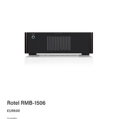 Rotel RMB-1506 Power Amplifier x 6 Channel New Current Model High quality engineering from Japan bargain less than half price