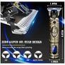 Hair Clippers Beard Trimmer for Men, Professional Cordless Hair Trimmer T-Bladeds Outliner Grooming Baldheaded Shaver with 1500mAh Battery and 180 Mins Working Time Image 3