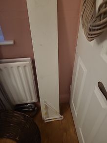 Ikea Wooden Shelf & Brackets