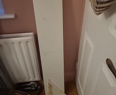 Ikea Wooden Shelf & Brackets
