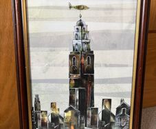 Framed Cork Shandon Print