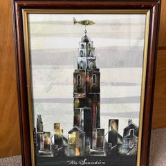 Framed Cork Shandon Print