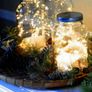 Boho LED Standing Lamp / Lantern with a Golden Glow - ideal bedside light - also great for a garden party or a camping trip Image 8