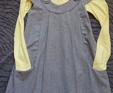 E10 SALE!!  Pinafore Wool Dress. Size 8