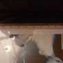 Wooden framed picture border collie Image 3