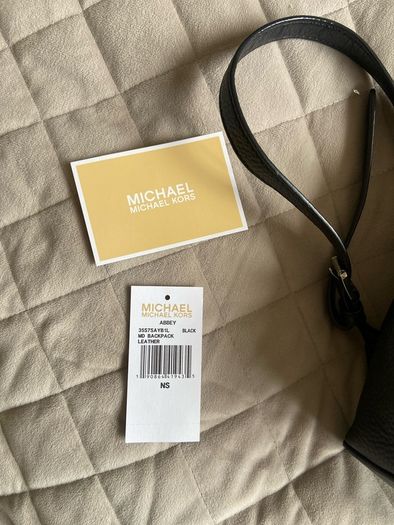 Michael Kors leather backpack small