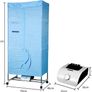 Electric Clothes Dryer 1000W Large Capacity 15kg Double layer Stainless Steel Energy-Efficient Indoor Wet Laundry Warm Air Drying Wardrobe (Three layer) Image 7