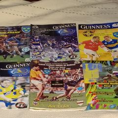 A Selection of Gaa programmes For Sale Here