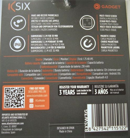 Waterproof Smartwatch 24h Heart Rate