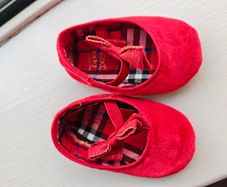 velvet baby shoes