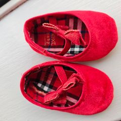 velvet baby shoes