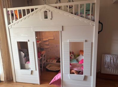 Pottery Barn Playhouse Bunk Bed