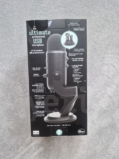 Blue Yeti Blackout Edition  Brand New / Sealed