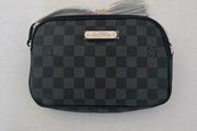 L V Crossbody Handbag - Black Grey