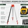 600m Rotary Green Laser Level Kit with Tripod, Detector & 5m Staff Image 3