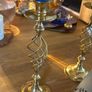 Pair of Brass Candlesticks Image 2