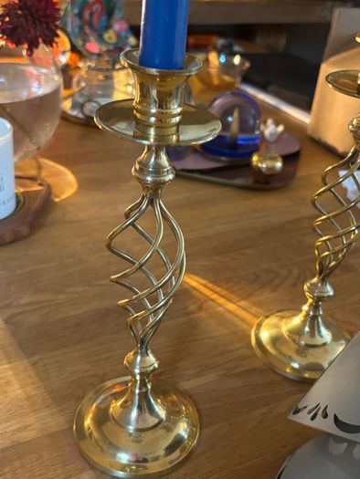 Pair of Brass Candlesticks