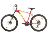 Mountain Bike 21 Speed 27.5 inch Wheel 42 cm Red