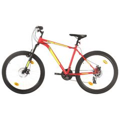 Mountain Bike 21 Speed 27.5 inch Wheel 42 cm Red