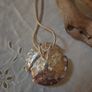 Silver Plate And Pearl Necklace Image 3