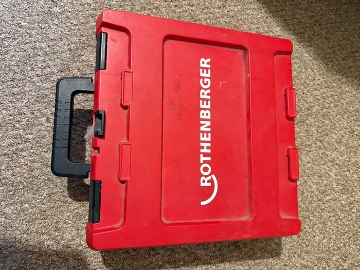 Rothenberger compact 3 press gun with 3 jaws
