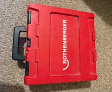 Rothenberger compact 3 press gun with 3 jaws
