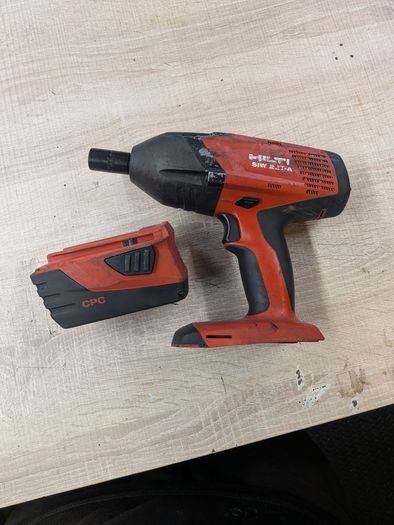 Hilti battery and impact