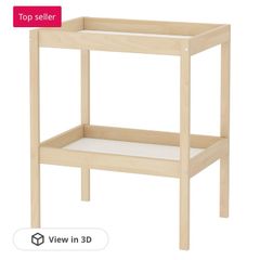 Ikea SNIGLAR changing table